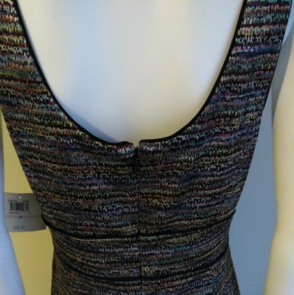 NWT Donna Morgan Mosaic Tile Colored Dress - Picture 5 of 8
